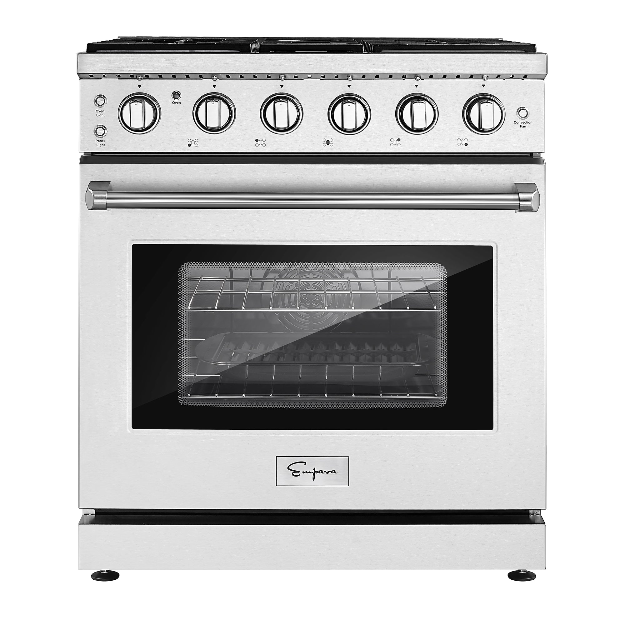 Empava 30 Inch Pro-Style Slide-in Single Oven Gas Range