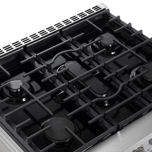 Empava 30 Inch Pro-Style Slide-in Single Oven Gas Range