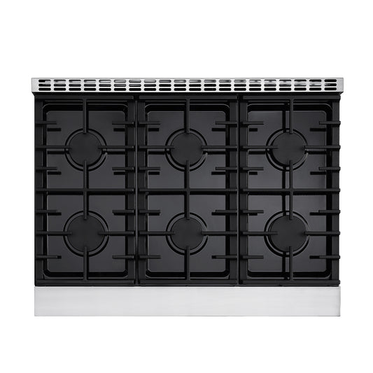 Empava 36 inch Pro-Style Slide-in Single Oven Gas Range