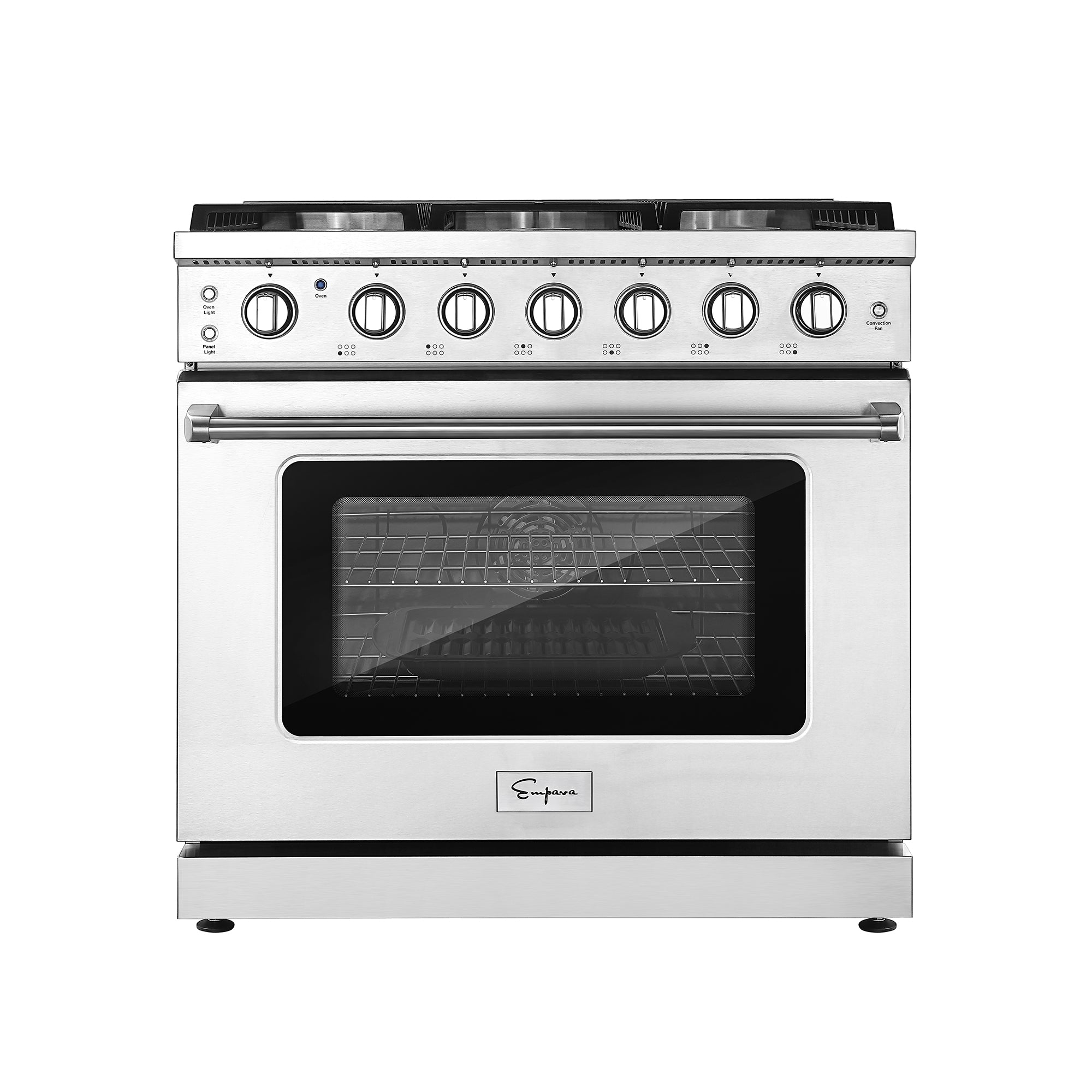 Empava 36 inch Pro-Style Slide-in Single Oven Gas Range